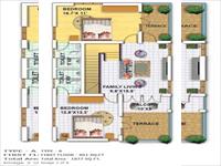 Type A - First Floor Plan 861 Sq. Ft.