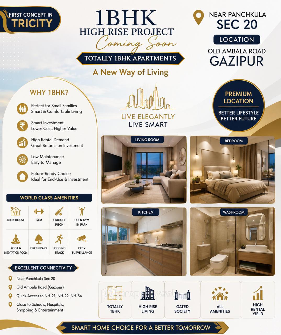 high rise luxury