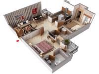 2 Bedroom Flat for sale in Avalon Residency Phase I, Alwar Road area, Bhiwadi