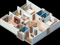 Apartments - 3 BHK East
