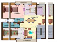 Typical Floor Plan - 200 sq yd