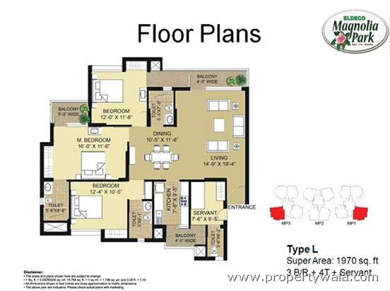 Eldeco Magnolia Park - Sector 119,    Noida - Residential 