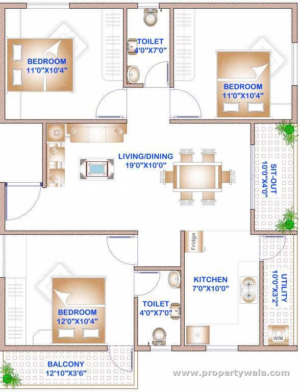 Floor Plan E