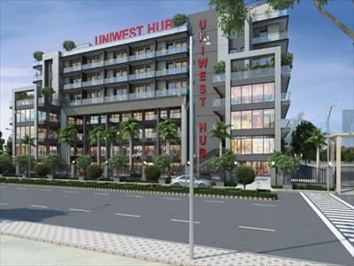 Shop / Showroom for sale in Uniwest Hub, Sec19 Yamuna Expy, Greater Noida