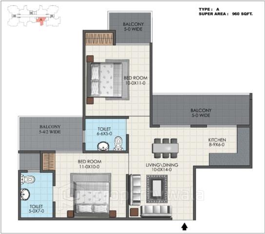 Floor Plan-A