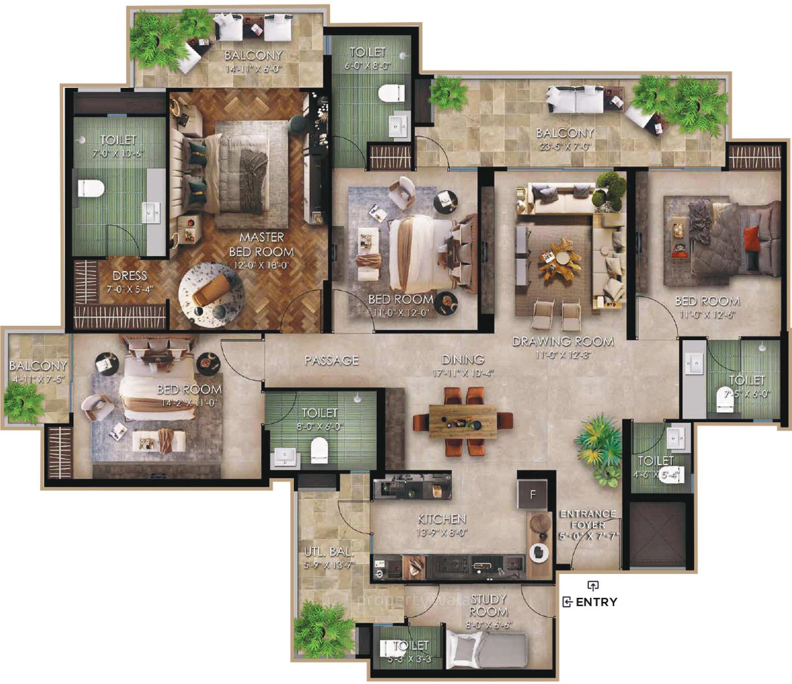 Floor Plan-A