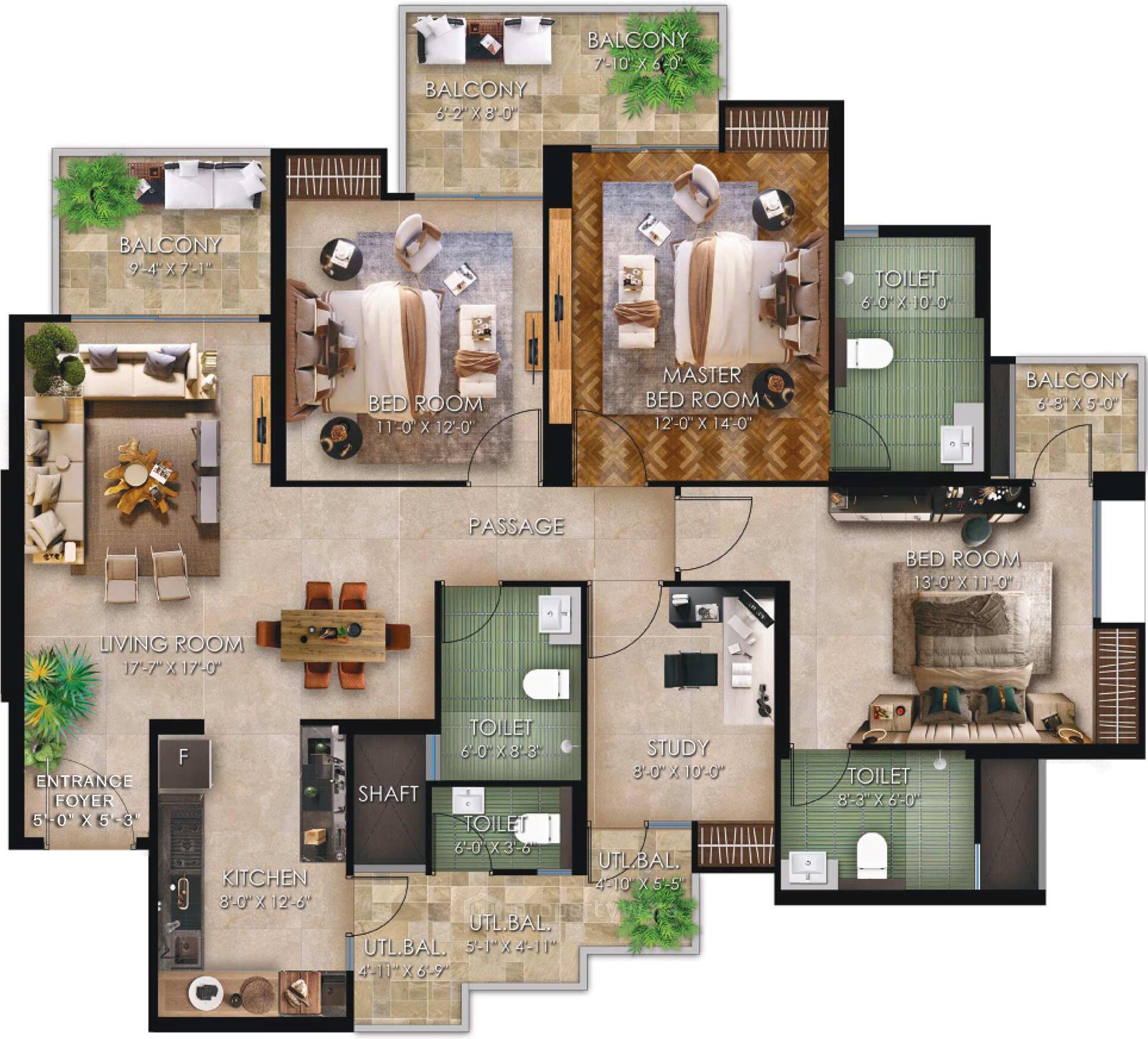 Floor Plan-B