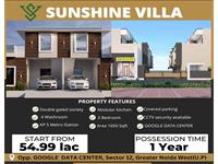 1650sqft 3bhk independent duplex villa in noida extension