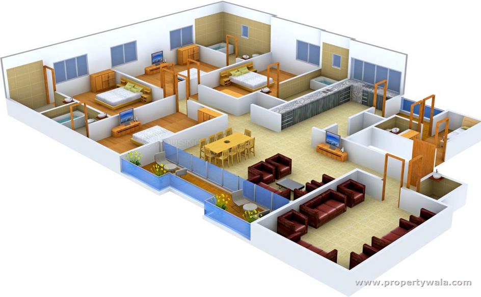 cafe floor layout plan Addor Apartment 14  University   Road, Crowns  Ahmedabad