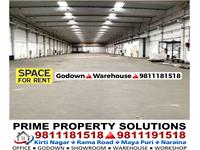Godown for rent in Mayapuri Industrial Area Ph-I, New Delhi