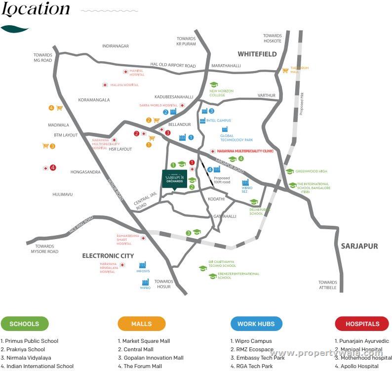 Mana Sarjapur Orchards - Kodathi, Bangalore - PropertyWala.com