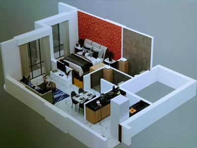 1 Bedroom Apartment for sale in Andheri East, Mumbai