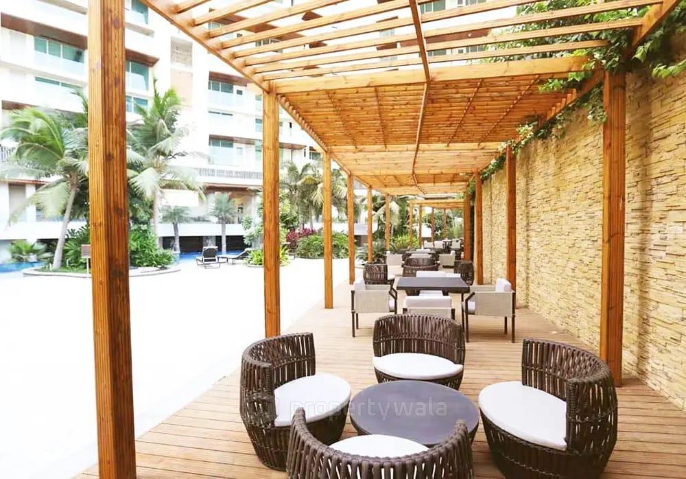 outside seating