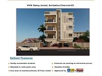 3 Bedroom Apartment / Flat for sale in Ambattur, Chennai