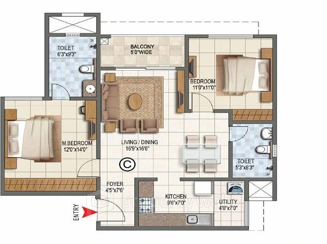 Project - Floor Plan-A