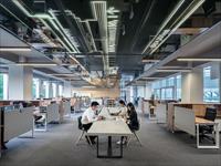 Office space with the built-up area of 1107 sq-ft