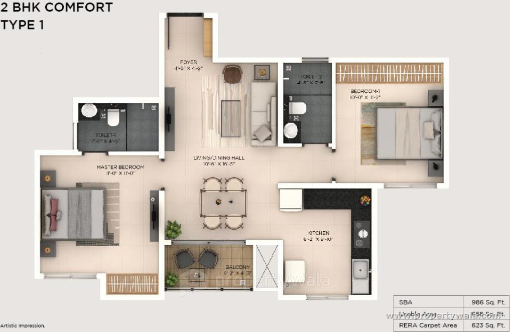 Floor Plan-A