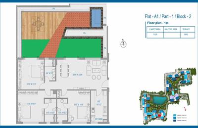 3 Bedroom Apartment for sale in Behala, Kolkata