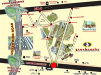 Land for sale in Janaharsha Dream City II, Ibrahimpatnam, Hyderabad
