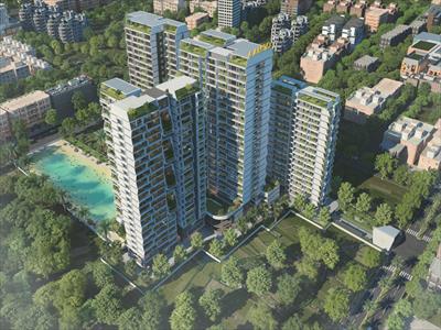 3 Bedroom Apartment for sale in Emami Aamod, New Alipore, Kolkata