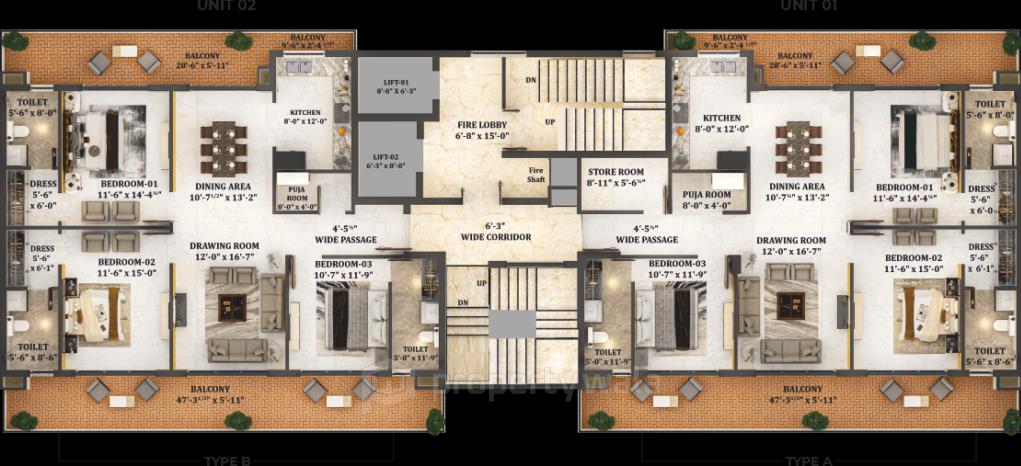 Project - Floor Plan-A