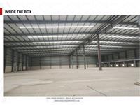 100000 sq.ft land and 82000 sq.ft buildup factory cum warehouse for sale rs.31cr slightly...