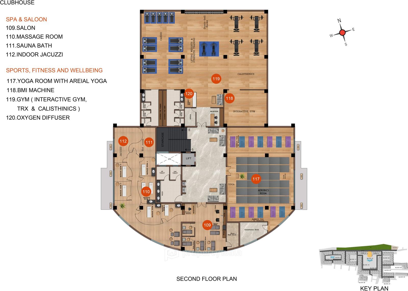 Clubhouse Floor Plan