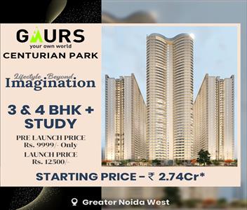 3BHK for sale in Gaur Aspire Centurian Park, Tech Zone 4, Greater Noida