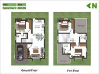 Ground & First Floor Plan-A