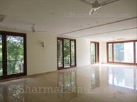 4 BHK Park Facing Residential Builder Floor Apartment for Rent in Shanti Niketan New Delhi