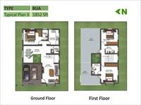 Ground & First Floor Plan-B