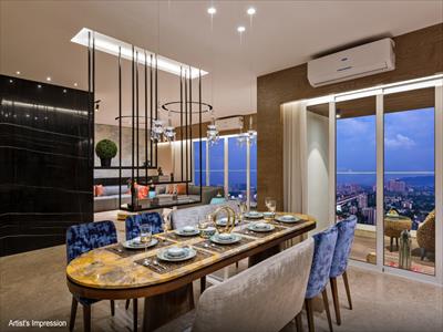 2 Bedroom Apartment for sale in Sheth Avalon, Thane West, Thane