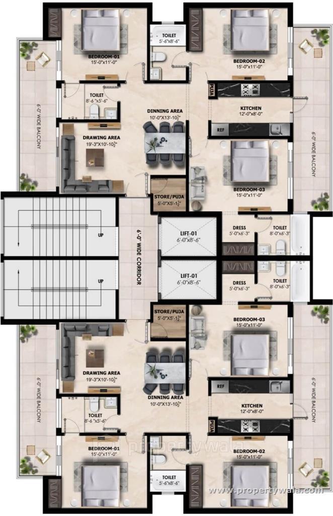 Floor Plan-A