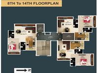 Typical Floor Plan 8th-14th Floor
