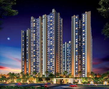 2BHK for sale in VTP Pegasus Flamante, Kharadi, Pune