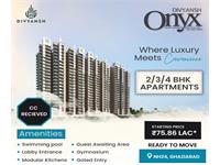 2 Bedroom Flat for sale in Divyansh Onyx, NH-24, Ghaziabad