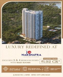 3 Bedroom Apartment for sale in Kukatpally, Hyderabad