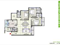 3BR+Study Floor Plan