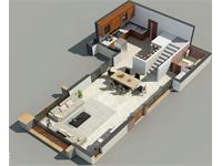 3D Architectural - Floor Plan - D
