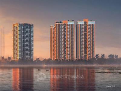 3BHK for sale in Crown at Aquaview, Salt Lake City Sector-5, Kolkata