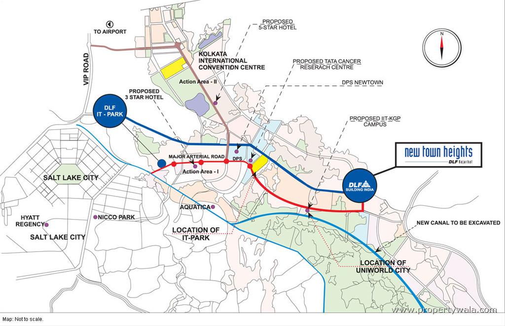 DLF New Town Heights - Rajarhat, Kolkata - Residential Project ...