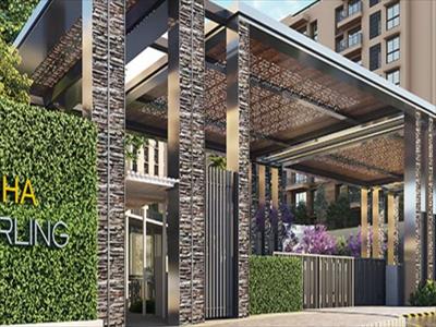 2BHK for sale in Lodha Sterling, Kolshet Road area, Thane