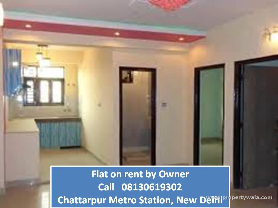 1 Bedroom Independent House for rent in Chattarpur Enclave Phase 2, New Delhi