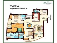 Type A Super Area - 2150 sq. ft.