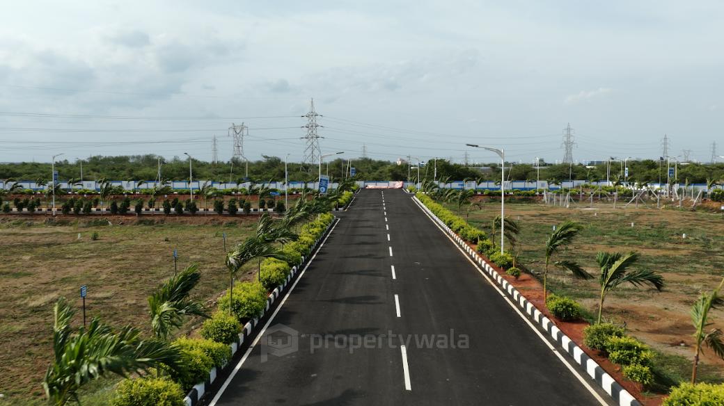 Internal Road & Plot View