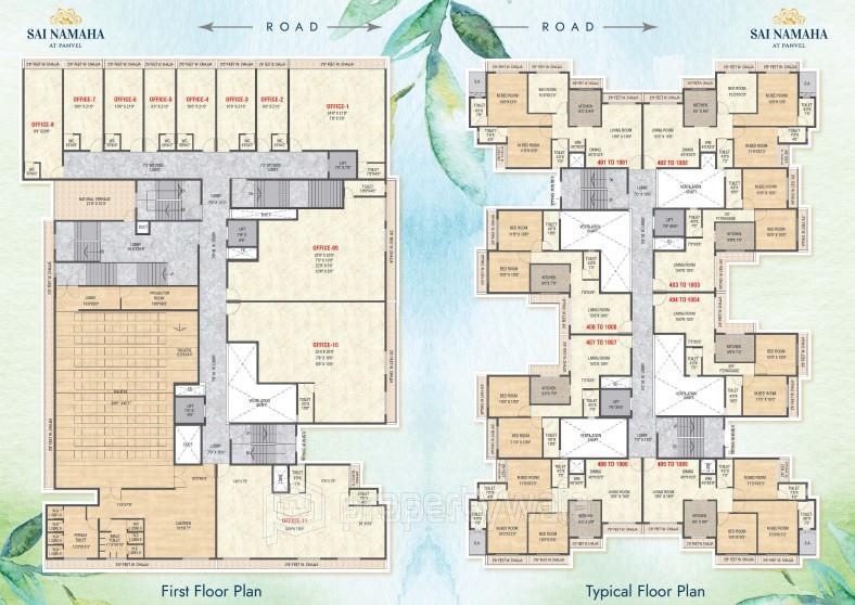 Project - Typical Floor Plans