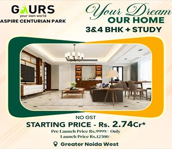 3BHK for sale in Gaur City, Noida Extension, Greater Noida