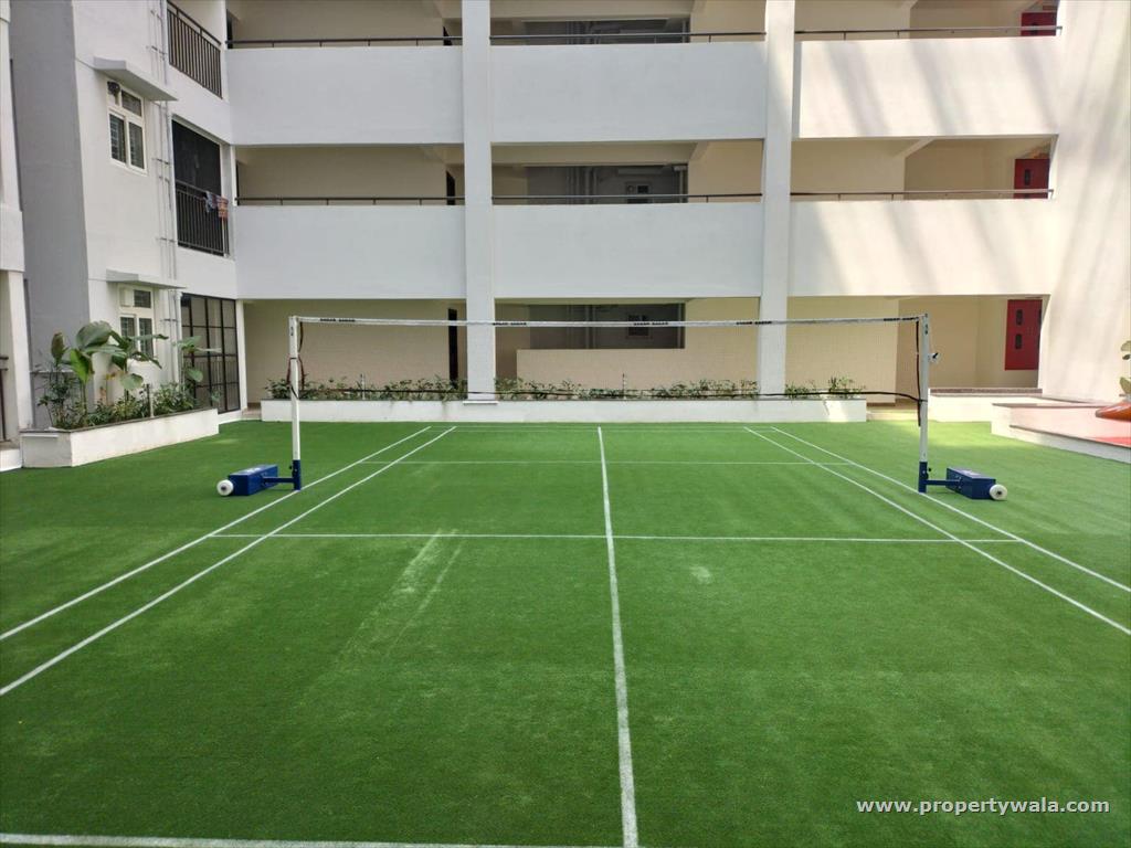 Badminton court