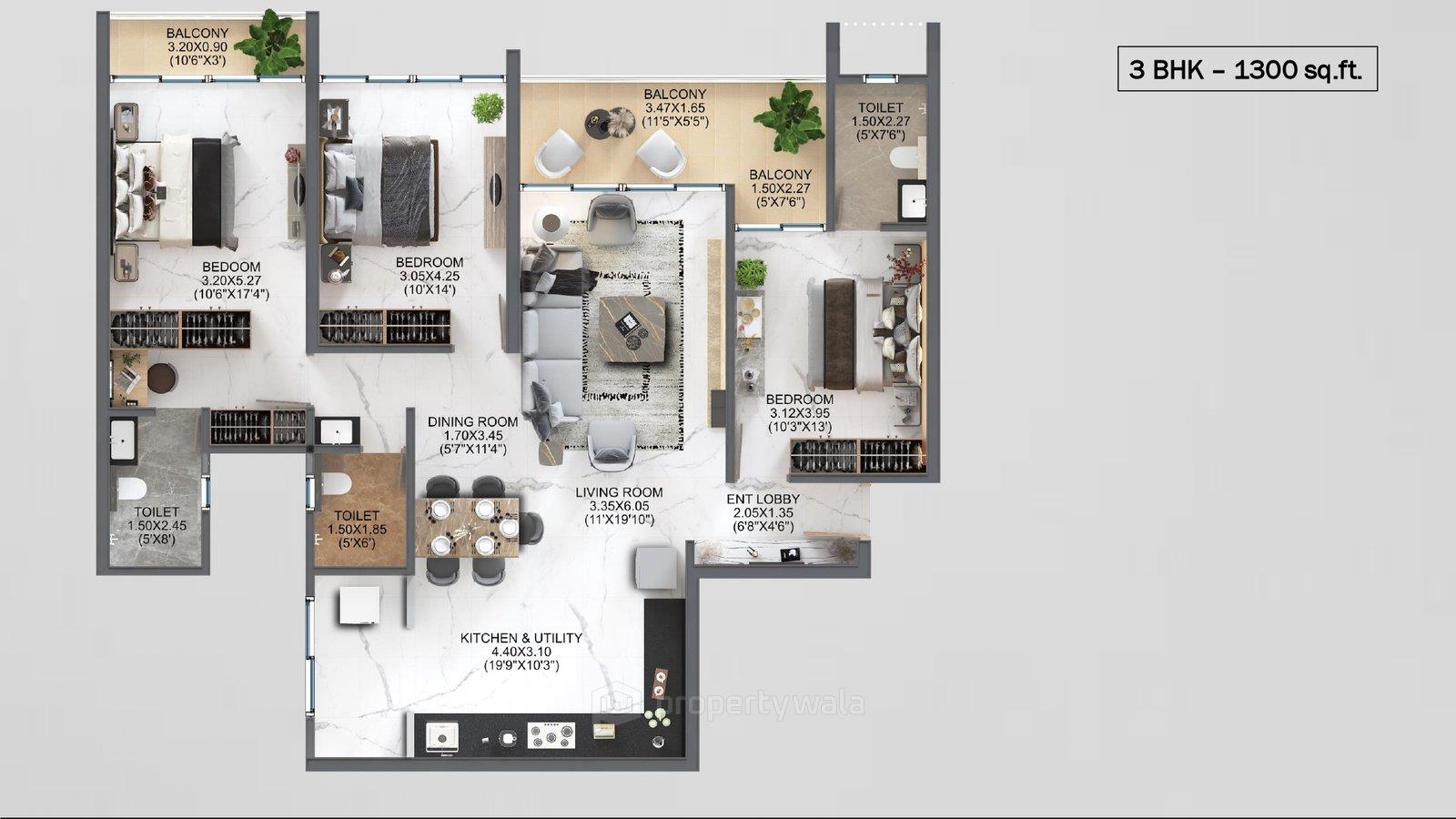 Floor Plan-B