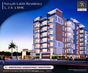 2 Bedroom Apartment for sale in Khania Gaon, Dibrugarh